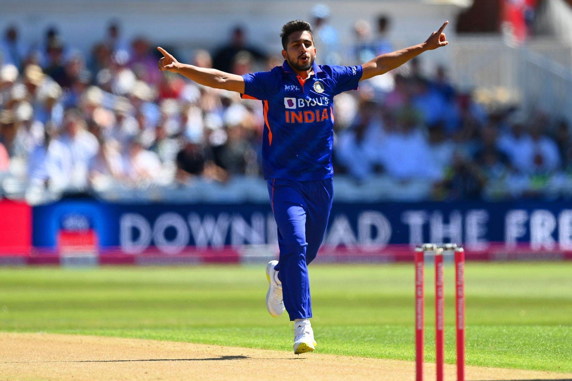 Umran Malik had a bad day in office, despite taking a wicket.